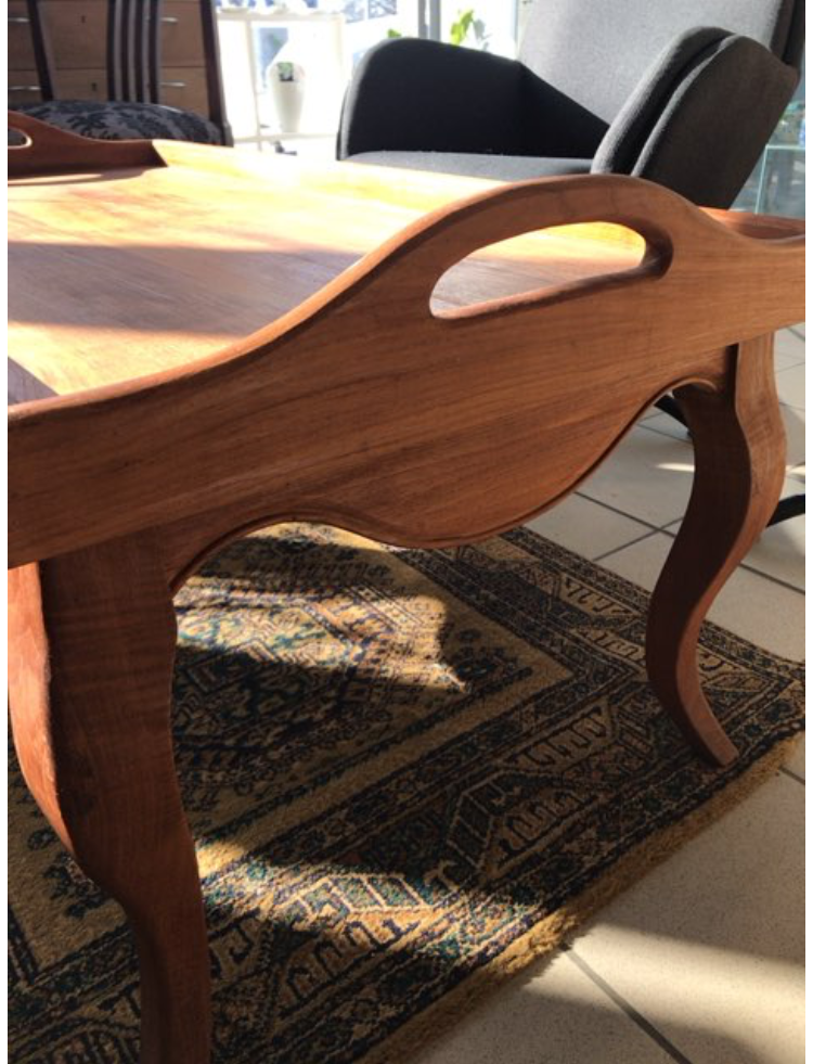 Bakkenbord teak